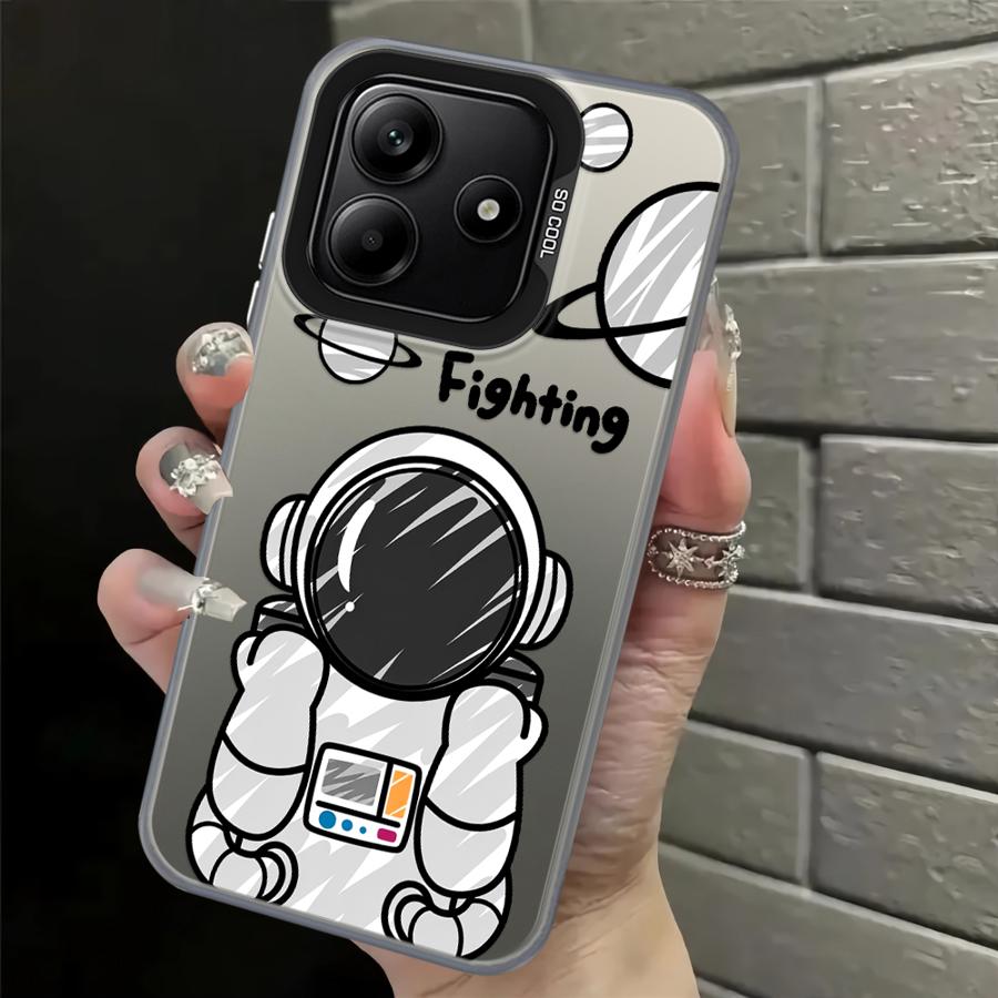 Anime Astronaut Case for Xiaomi Redmi A5 12C A1 A2 Plus 13C Note 9 10 10C 14C 9C 9T K60 Back Phone Cover