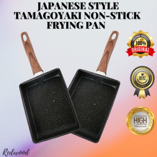 Heavy duty TAMAGOYAKI NON-STICK FRYING PAN Japanese Tamagoyaki Non-Stick Pan Cookware Kitchenware Stir Fry Pan Easy to Clean Pan Ergonomically