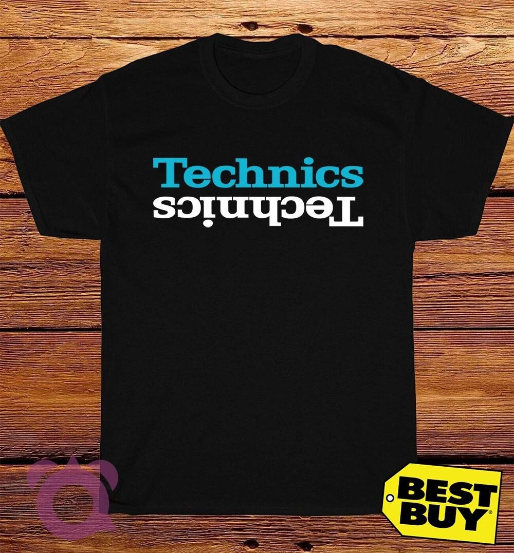 New Technics Audio Company Logo Men s Funny T-Shirt Size S to 5XL L