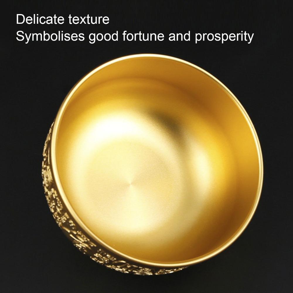 Brass Feng Shui Brass Bowl 10cm Brass Treasure Bowl Wealth Money Bowl Gift For Wealth