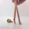 1pair 22cm Foot Shape Chopsticks Lightweight Easy-to-Use 3D Printed Chopsticks With Straw Soles of Feet Toe-Shaped Chopsticks