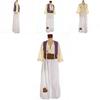 Enchanting Mens Adult Prince Aladdin Cosplay Costume Outfit With Elegant Hat