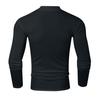 Yousheng Herren Oberteil Hoher Kragen Ripped Design Einfarbig Ausgeschnitten Slim Fit Muskel Fitness Sport T-Shirt Elastisch Streetwear Fitnessstudio Kleidung