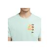 Jordan Alphabet Logo Print Casual Sports Short Sleeve T-Shirt Men Tops Light-Green CZ8391-307
