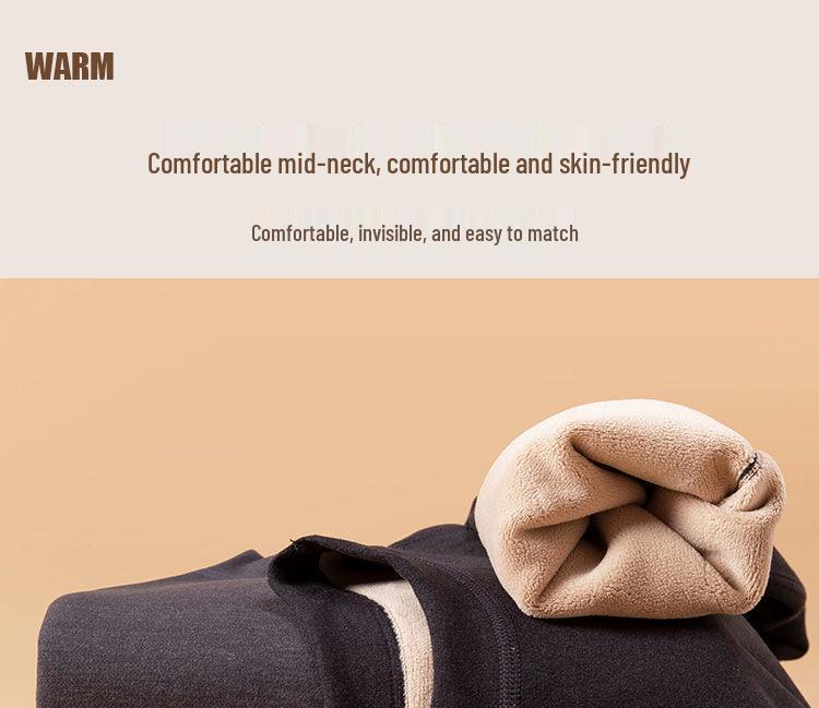 Herren Übergröße Extra Warmes Fleecegefüttertes Unterwäscheset für Herbst und Winter