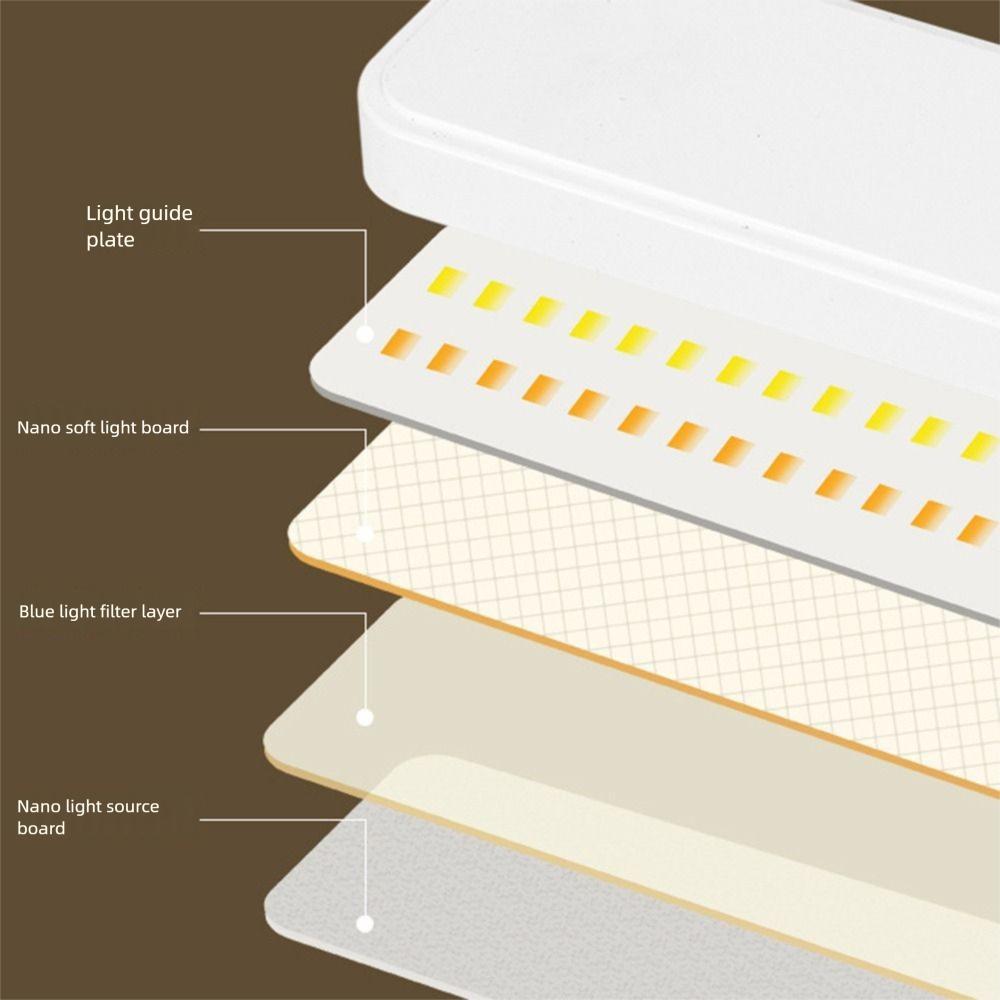 Eye Protection Tabletop Reading Lamp 3 Colors Led Bedside Lamp Night Light  School/Office