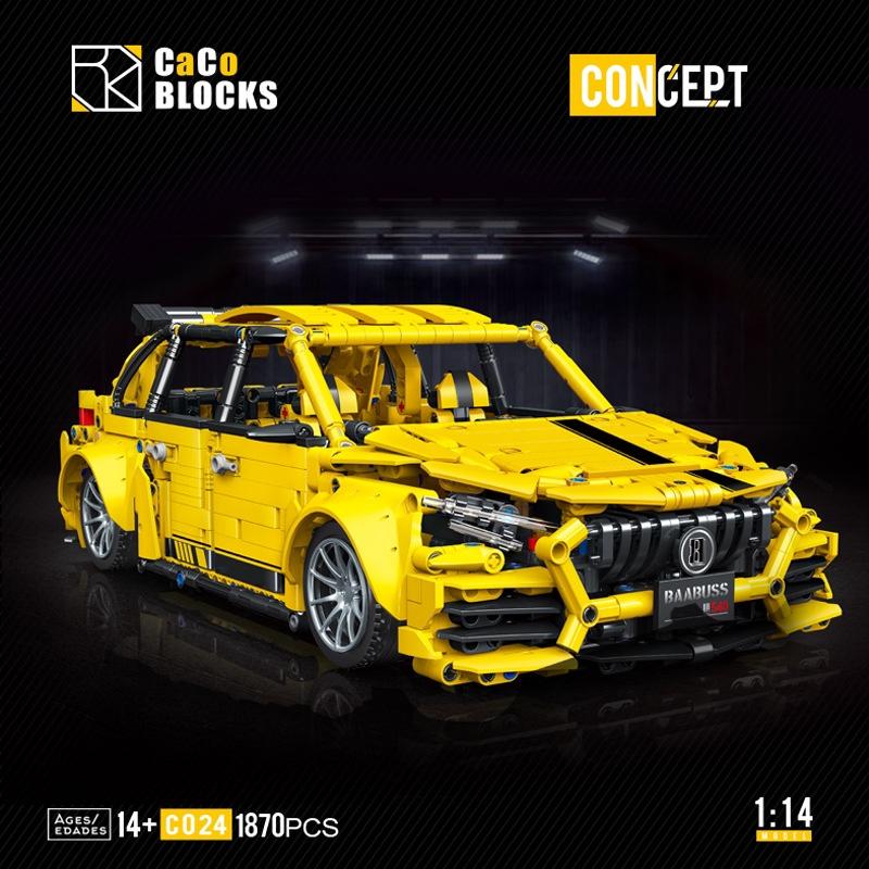 NEW Technical Speed Racing Building Blocks Sports Car Model Moc Assemble Bricks Toys Birthday Christmas Halloween Gifts For Kids