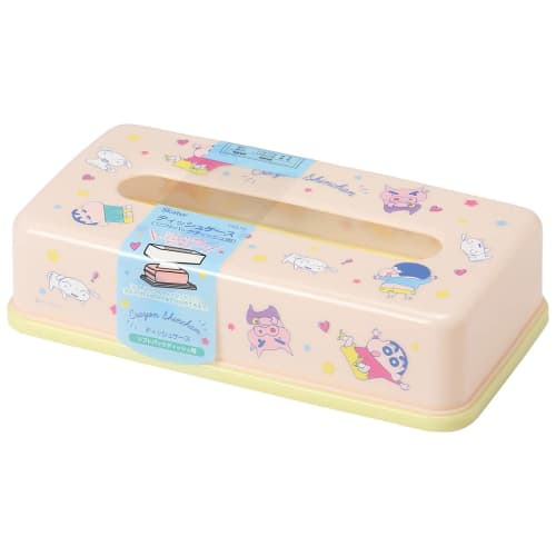 Skater Tissue Paper Storage Container for Soft Packs, Crayon Shin-chan, TSST0-A