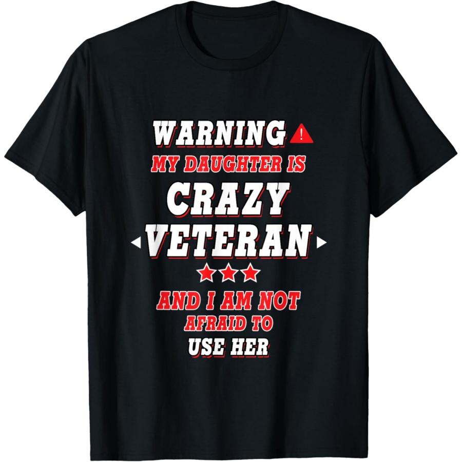 Warning My Daughter Is Crazy Veteran.. XXXXXL чёрный
