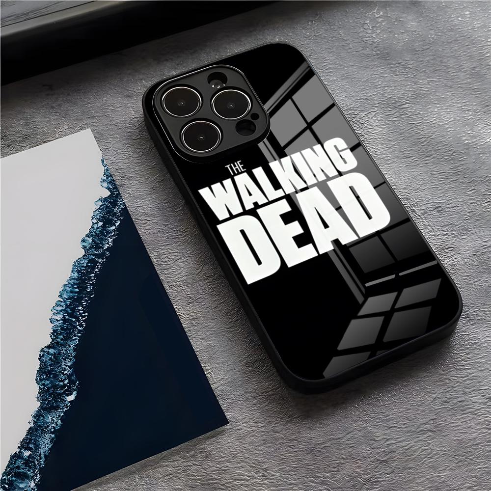 The Walking Dead TV Phone Case For IPhone 17 Pro Max 15 Pro 16 14 Plus 12 13 Mini 11 Pro Shockproof Glass Cover iPhone15 ProMax