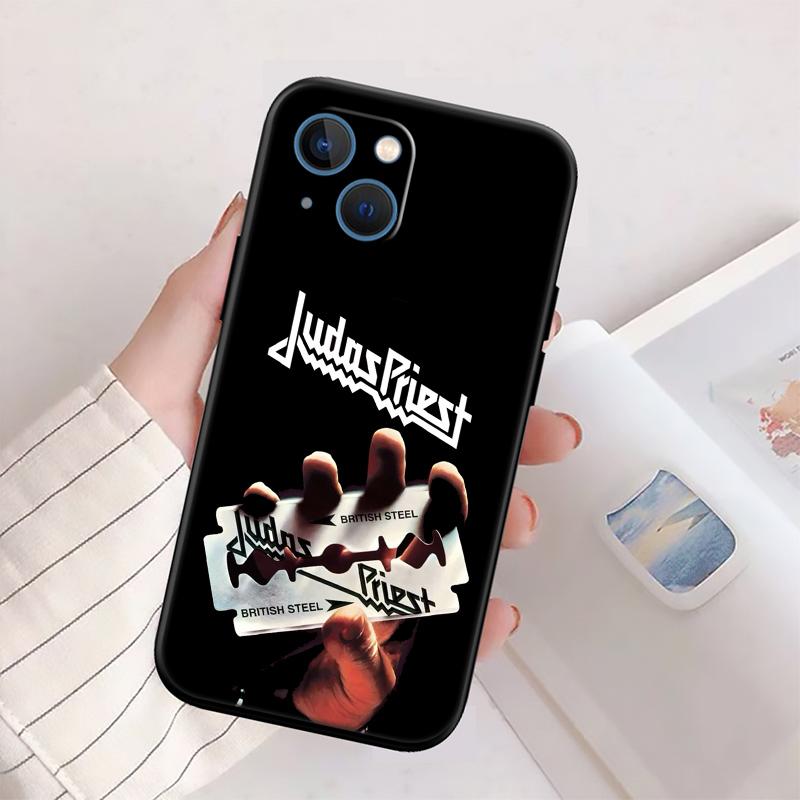 J-Judas P-Priest Shell Phone Case for Samsung Galaxy Note 10 20 S23 S24 S25 Ultra FE Plus Edge Lite A02S A35 A07 A17