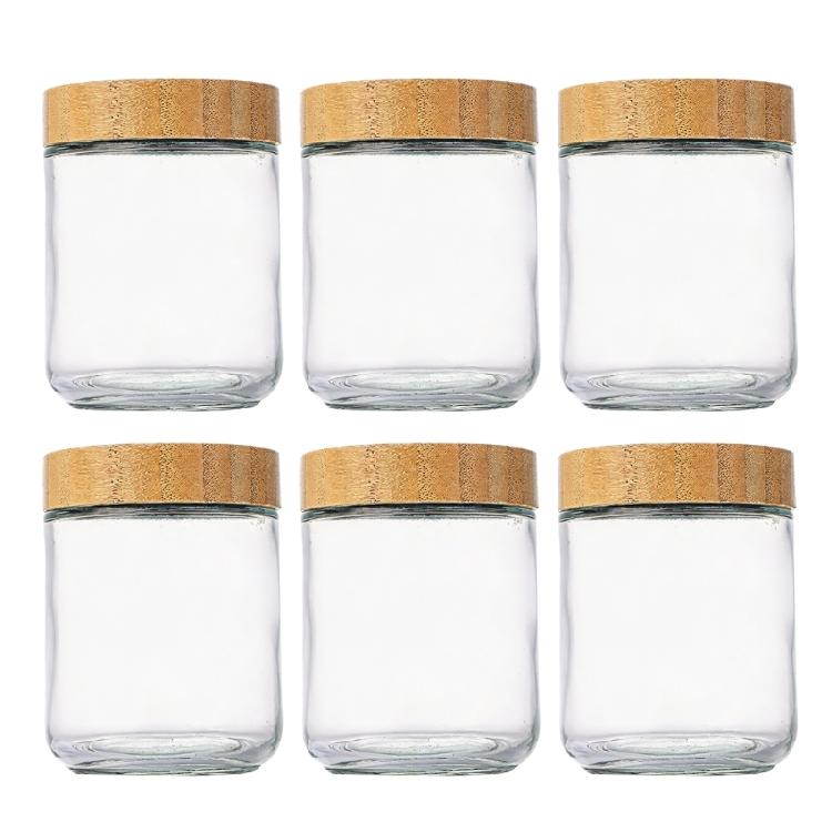 Sturdy Glass Food Storage Jars With Airtights Seal For Home Jar Pickle And Craft