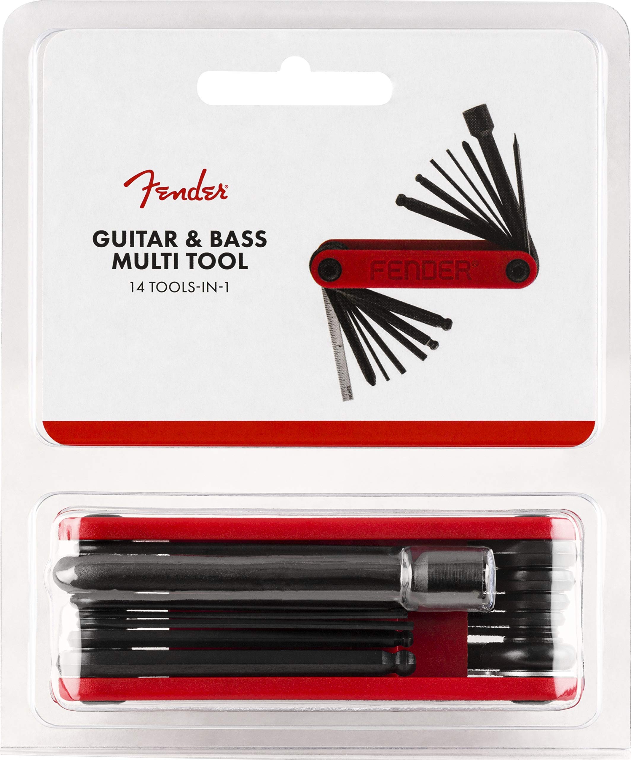 

Fender Guitar & Bass Multi-Tool GuitarBass Multi-Tool Maintenance Tool Kit