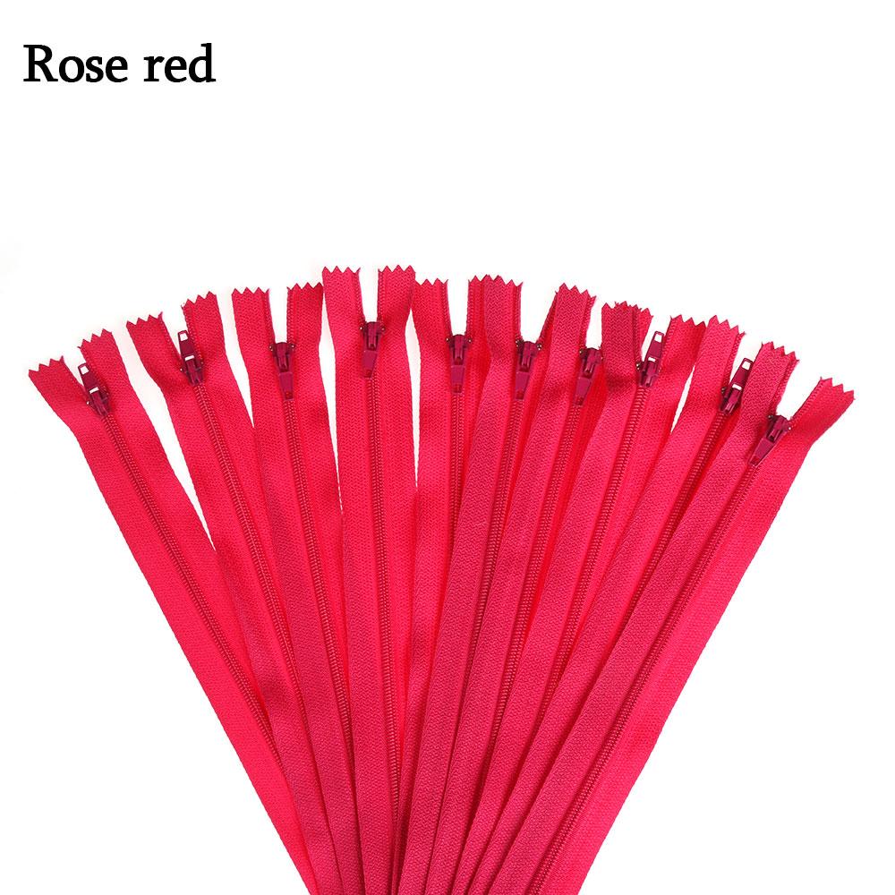 10Pcs/lot DIY Accessories Garment Clothing Handcraft Nylon Zippers Sewing Tailor