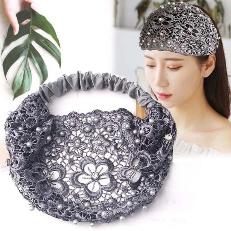Stylish Lace Hairband With Comfortable Elastic Band Lightweight Design Headband Ideal For Fashion Accessories
