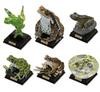 Natur Technicolor Japanische Frösche Sonderedition x Vollständiges Set von 6 Gachapon Kapselspielzeugen