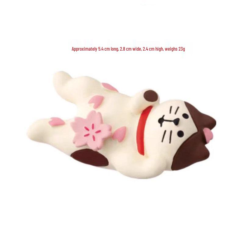 Cherry Blossom Resin Ornaments - Creative Handicrafts & Decorative Toys Blind Box Accessories