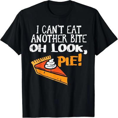 Oh Look Pie Funny Happy Thanksgiving Dinner Men Women Kids T-Shirt