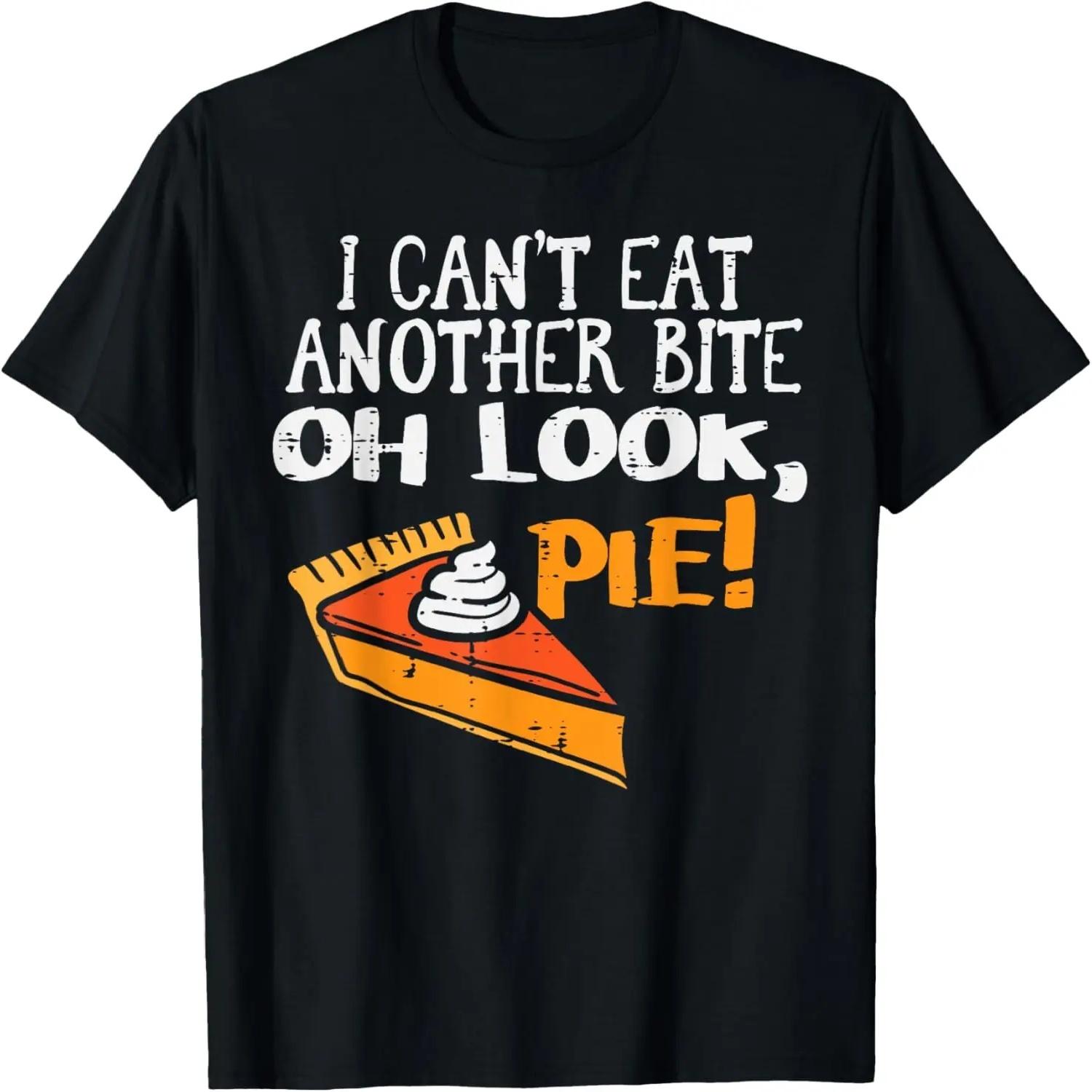 

Oh Look Pie Funny Happy Thanksgiving Dinner Men Women Kids T-Shirt XXXXXL чорний