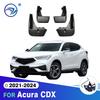 For Acura CDX    2024 Fender Mudflaps Splash Guards Mudguards Mud Flaps Car Accessories