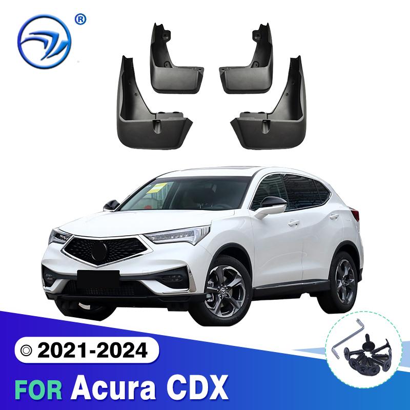 

For Acura CDX 2024 Fender Mudflaps Splash Guards Mudguards Mud Flaps car Accessories 2021-2024