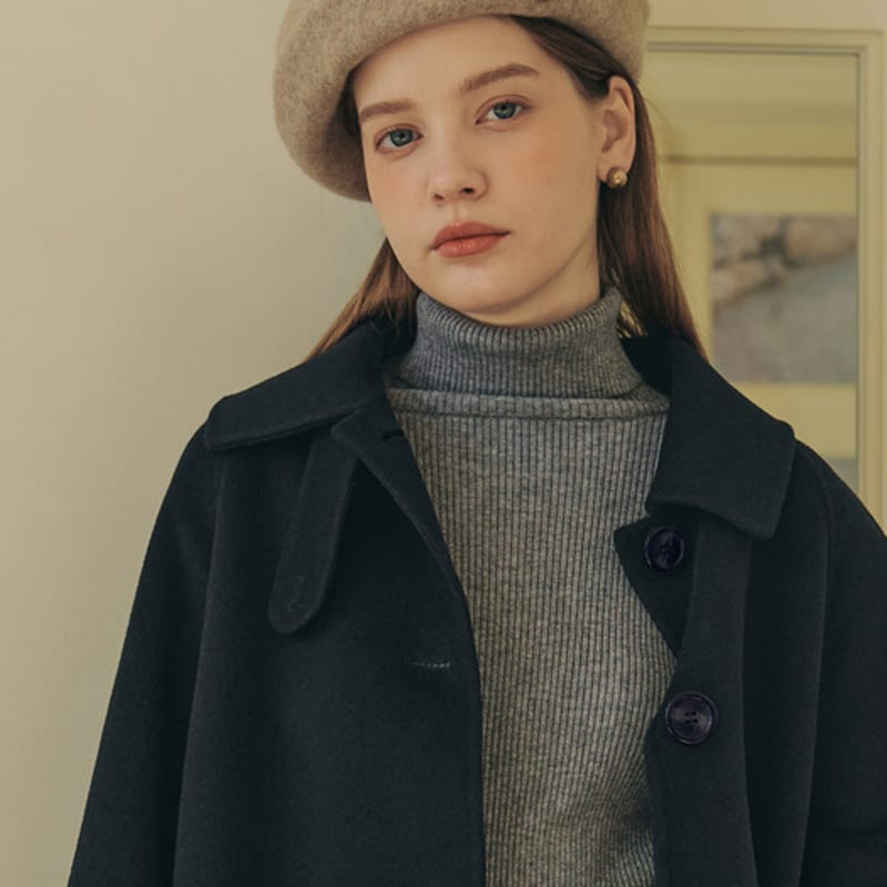 ZEROSTREET [3 Colors] Wool Logo Beret