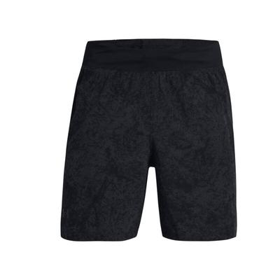 Lightweight Soft Woven Comfortable Lace-Up Three-Quarter Casual Shorts Men Shorts Black 1378869-004