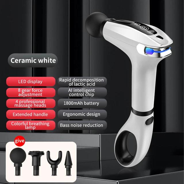 Mini Portable Massage Gun Electric Vibration Handheld Percussion Massager For Body Back And Neck Leg Massage Fascia Gun