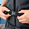Portable Foldable Buoyancy Vest with Four Adjustable Buckles Reflective Design for Water Safety and Outdoor Activities