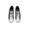 Li Ning Wave Canvas Hi Lightweight Anti Slip High Top Skateboard Shoes Women's Black White AECR012-2