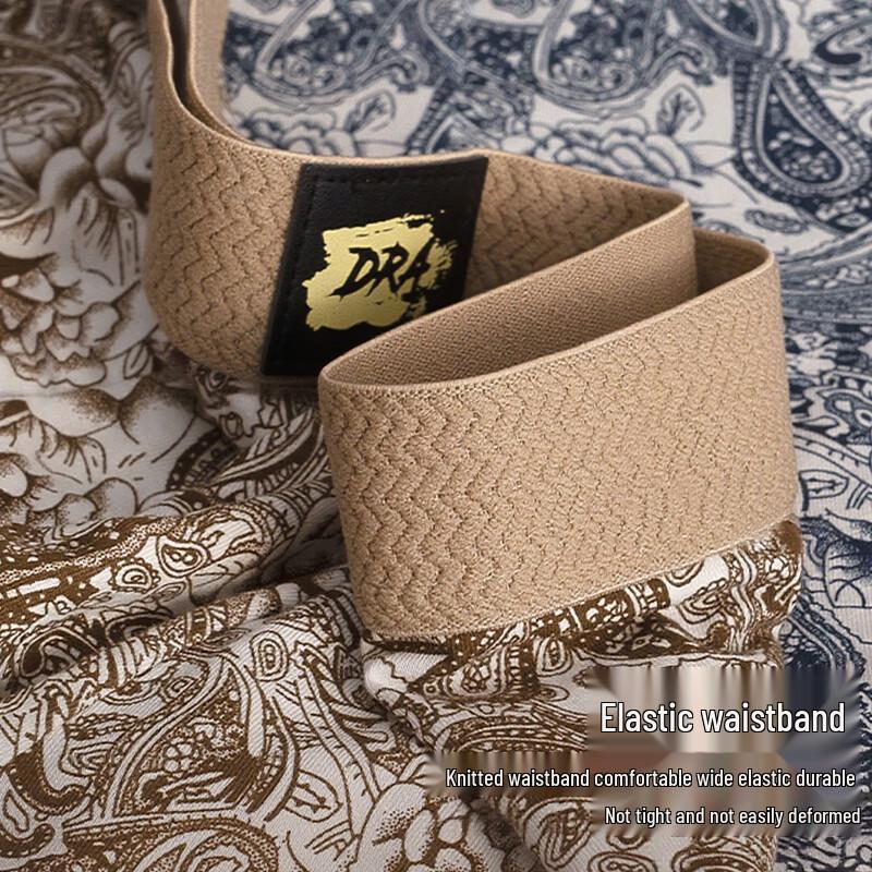 FitonTon Men's 10A Antibacterial Pure Cotton Boxer Briefs 3-Pack