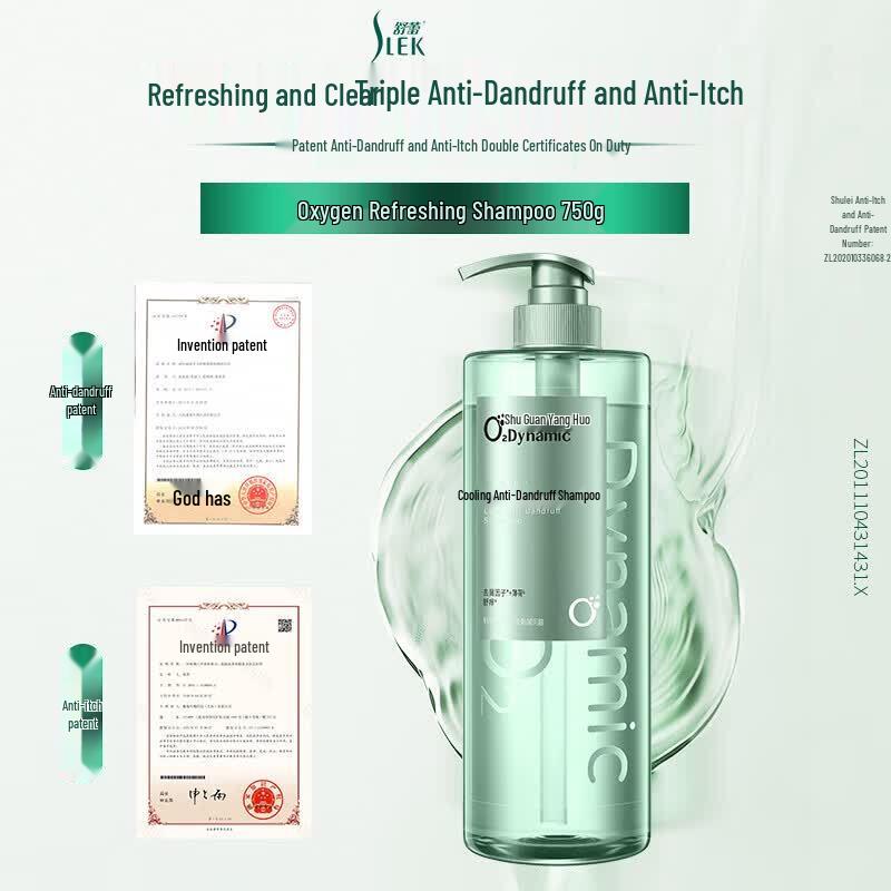 Slek Oxygen Active Dynamic Cooling Anti-Dandruff Shampoo