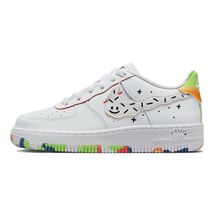 (GS) Nike Air Force 1 Low LV8  Drawing  Kids  DV1366-111 EU 36