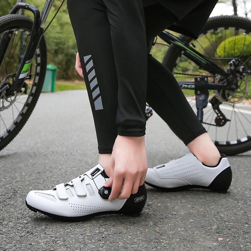 Ghete noi de ciclism rutier pentru bărbați, adidași de ciclism Mtb pentru antrenament, cu crampoane, pentru bicicletă de teren, viteză, plat, unisex, sport, curse, pentru femei, pantofi cu pedale Spd