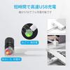 LUMINTOP Keychain LED USB Max 130 4 Hours of 2 IPX8 Shockproof Aluminum Flashlight, Rechargeable, Lumens, Use, Modes, Waterproof, 1.5M (EDC PICO,