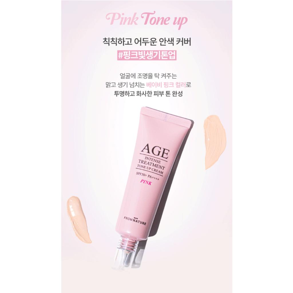 From Nature AGE Intense Treatment Tone Up Cream SPF50+ PA++++ 50g