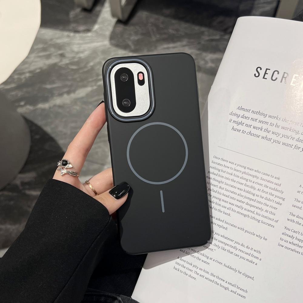 

Luxury Magnetic Matte Phone Case For Oneplus 15 13 13T ACE 6 5 Pro 6T Turbo 6 1+15 Shockproof For Magsafe Wireless Charge Cover OnePlus 13s чорний