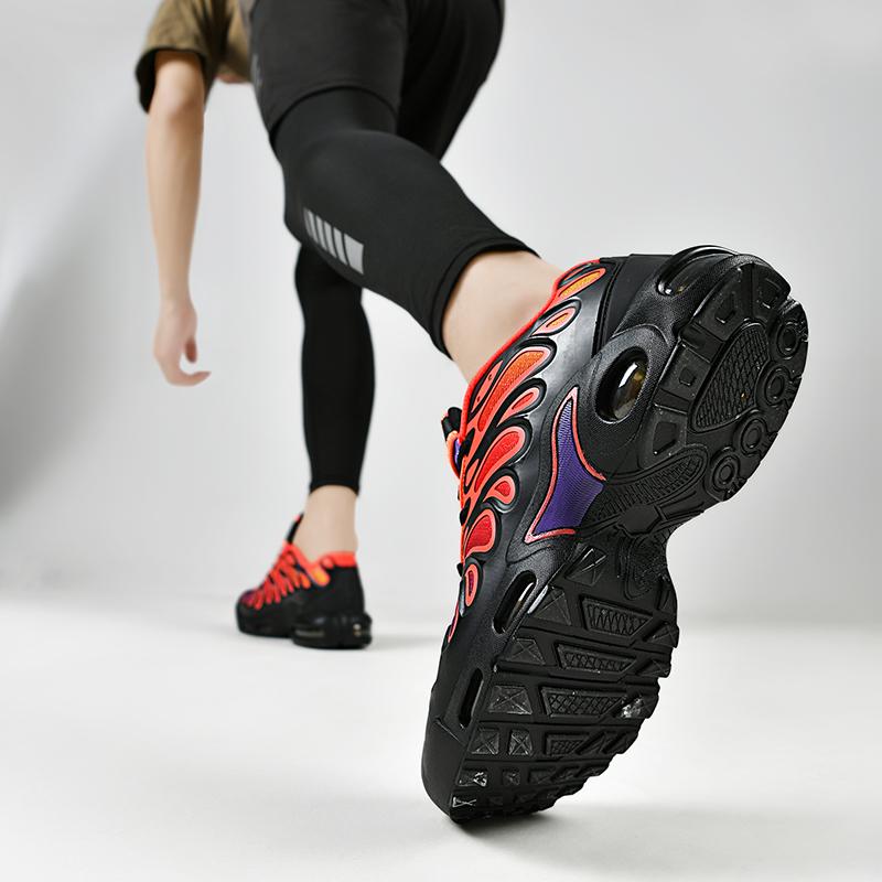 Zapatillas unisex con amortiguación para correr, deportivas para mujer, deportivas para correr, baloncesto, antideslizantes, para hombre