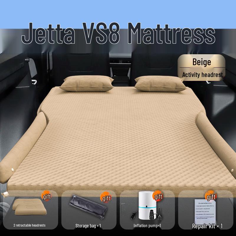 Jetta VS8 Rear Seat Inflatable Car Mattress and Trunk Air Cushion Bed