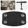 RV Removable Table Carbon Fibre Style 600x380x30mm with 4 Cup Holders for Yacht Caravan Camper