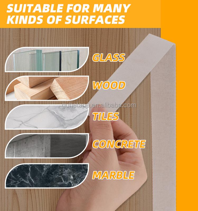 Masking Tape Rubber Adhesive Heat-Resistant Easy Tear Clean Removal General Purpose Painter Tape for DIY Crafts Home Office