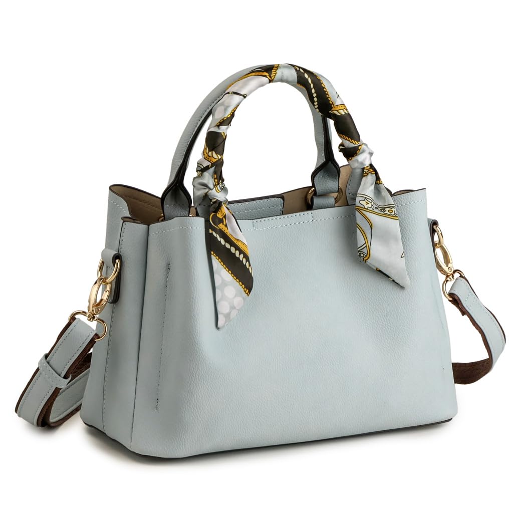 Pragma Ручка-шарф Сумка-тоут с двумя ручками (синий)