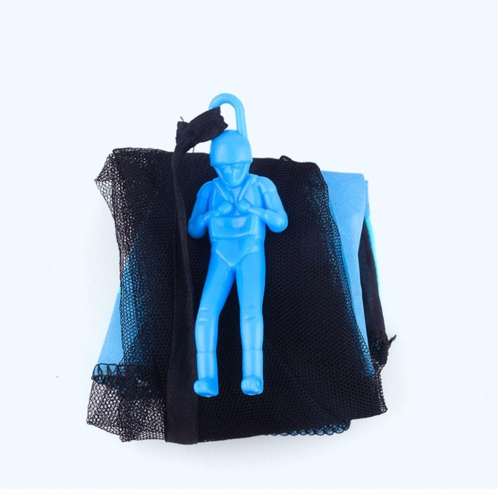 Parachute Sport Plastic Ejecting Parachute Toy Plastic Mini Soldier Game  Outdoor