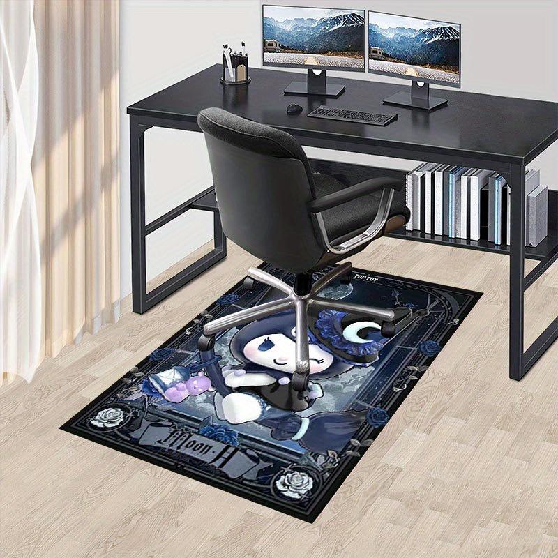 

1pc Sanrio Hello Kitty Mermaid Printed Office Carpet Rectangle Rug Under The Table,Perfect Room Decor for Living Room, Bedroom, Kitchen, Non-slip Floo 60cm by 90cm