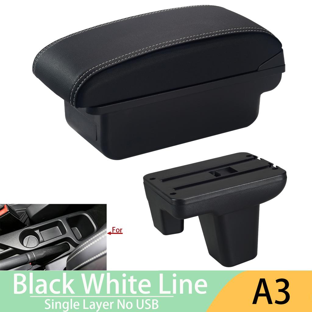 For MG3 armrest box For new MG3 car armrest box central storage box Interior modification charging car supplies right driver