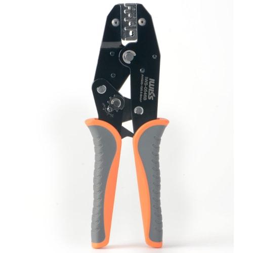 IWISS IWS-0546B Ratchet-Type Flat Faston Terminal Crimping Pliers, Compatible with 0.5-5.5mm?