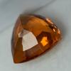 Trillion Cut Ceylon Sapphire Orange 8.35 Carat Natural CERTIFIED Loose Gemstone