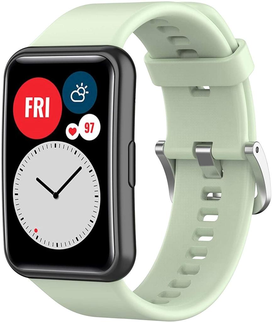 Silicone Strap For Huawei Watch Fit Original Smartwatch Replacement Band Belt Watch Accessories For Huawei Watch Fit New Corre