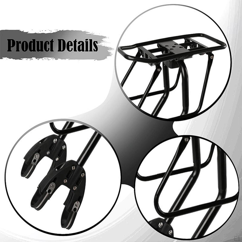 Portbagaj Bicicletă Portbagaj Spate Bicicletă, Suport Transport Bagaje Echipament Ciclism pentru