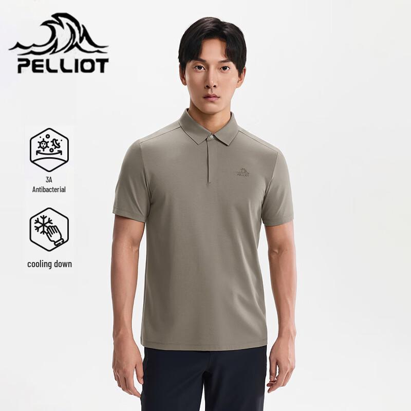 Pelliot Men s Short-Sleeve Sport Polo Shirt XXL